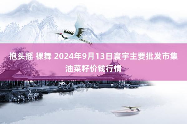 抱头摇 裸舞 2024年9月13日寰宇主要批发市集油菜籽价钱行情