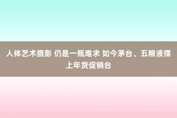 人体艺术摄影 仍是一瓶难求 如今茅台、五粮液摆上年货促销台